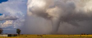 EF-4 Tornado near the town of Tipton, OK on the afternoon of November 7, 2011