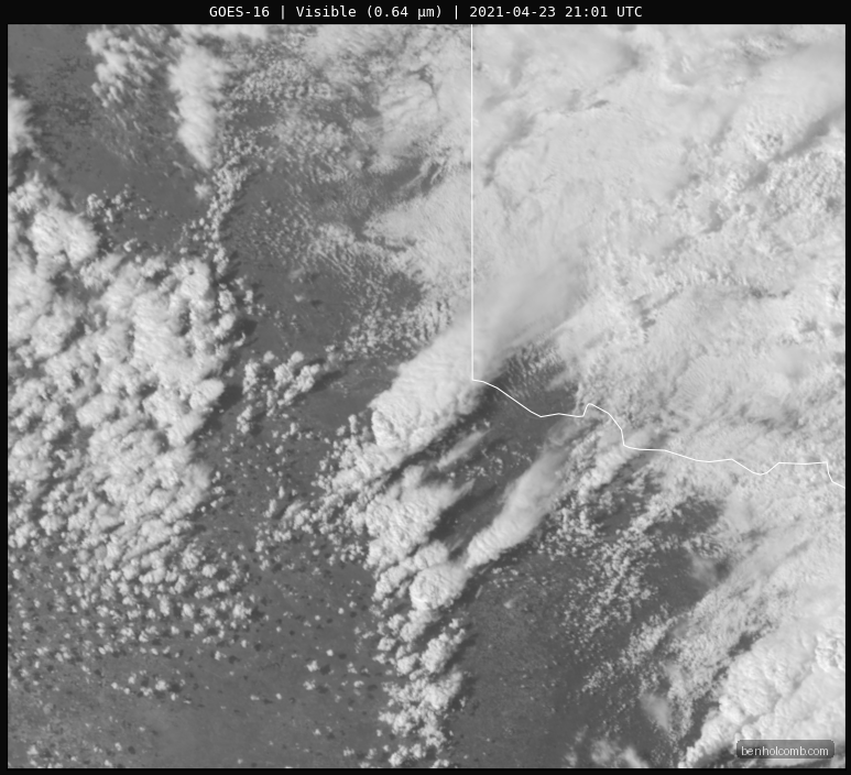 Visible Satellite Loop