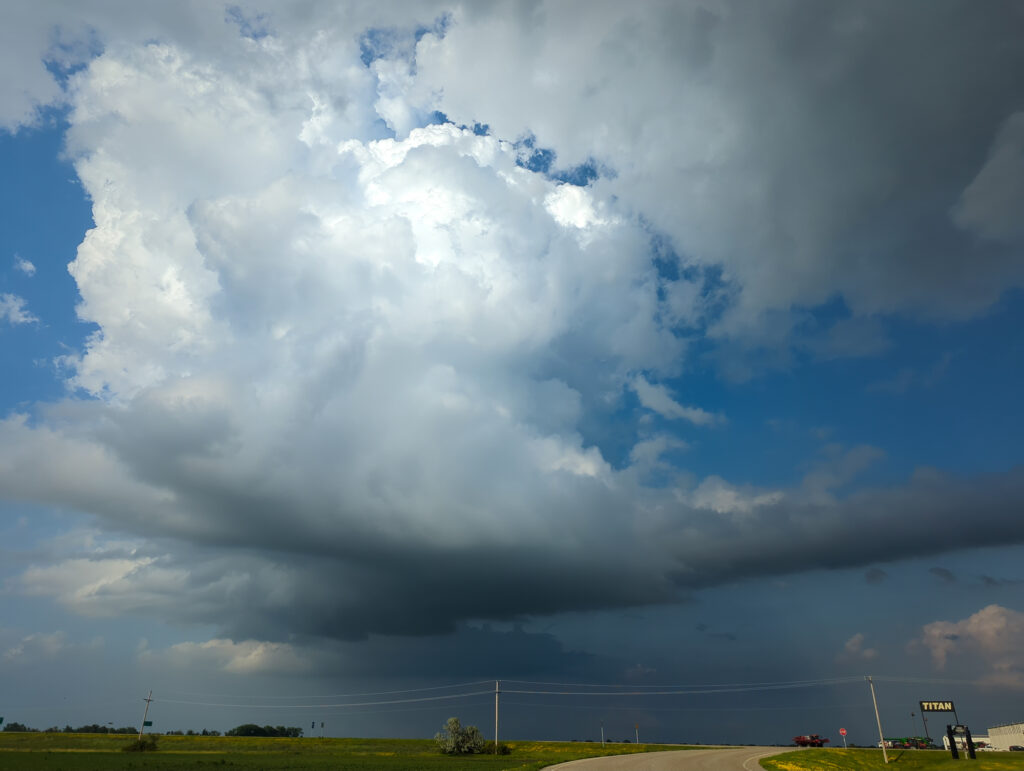 Storms Building near Moorhead Airport